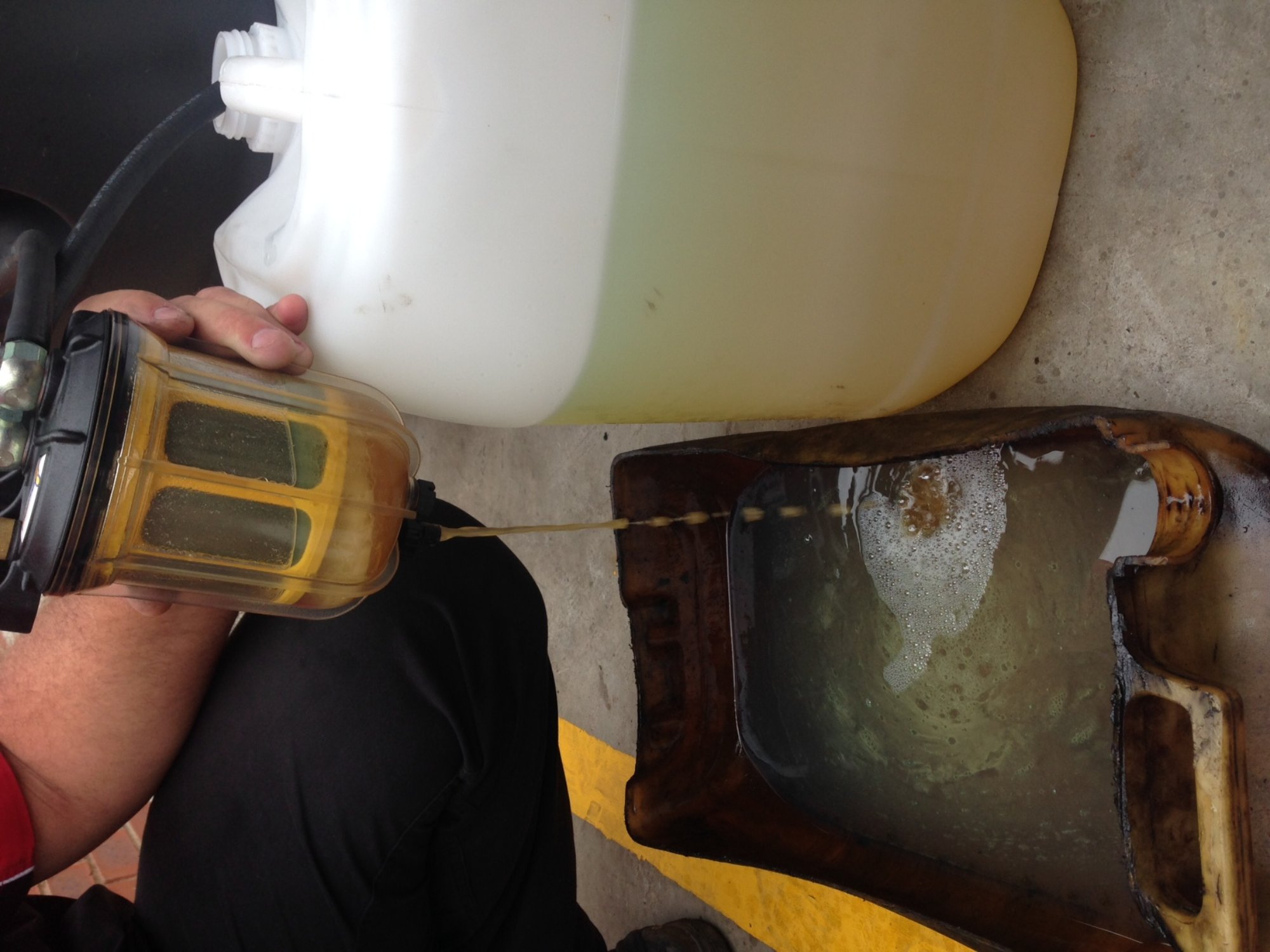 Saving Kingsley Beverages from major production losses and injector failures on a critical fleet of forklifts, that occurred on ONE bad fuel delivery!